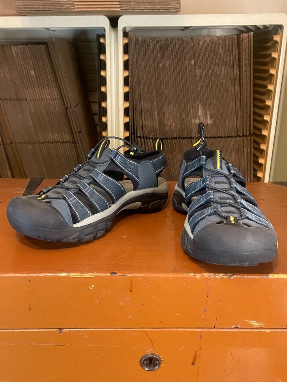 KEEN Men’s Size 12 Navy Blue Newport H2 Waterproof Sandals Water Shoes - Picture 5 of 8